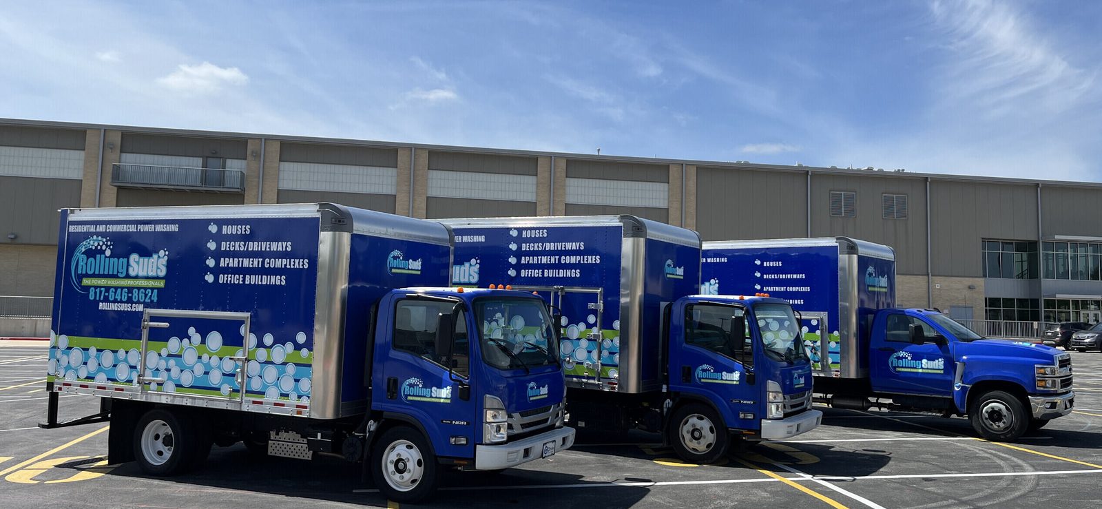 Rolling Suds truck fleet ready to roll